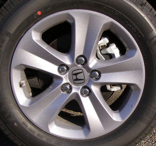 2007 Honda odyssey wheel size #6
