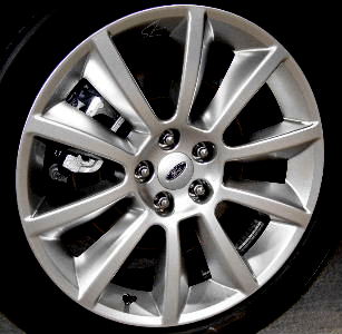 09-12 FORD FLEX LIMITED 20x8 Thin Contoured Paired 10 Spoke BRILLIANT