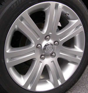11-14 CHRYSLER 200 LX TOURING/LIMITED 18x7 Grooved 7 Spoke, Open Lugs BRILLIANT