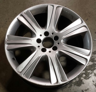 14-16 MERCEDES S350/S400/S550/S600/S63 19x8.5 Angular Spined 7 Spoke 222 CH - SILVER