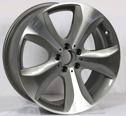 14-19 MERCEDES S350/S400/S550/S600/S63 19x8.5 Flared 5 Spoke 222 CH - MACH/GREY FRONT