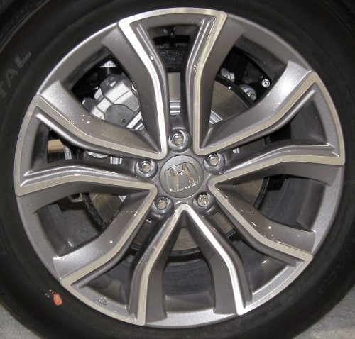 20-22 HONDA CR-V SPORT/TOURING 19x7.5 Flared Connected Double 5 Spoke MACHINE/GREY MAXION