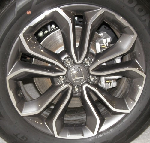 20-22 HONDA CR-V EX/EX-L 18x7.5 Flared Connected Double 5 Spoke MACHINE/GREY CITIC