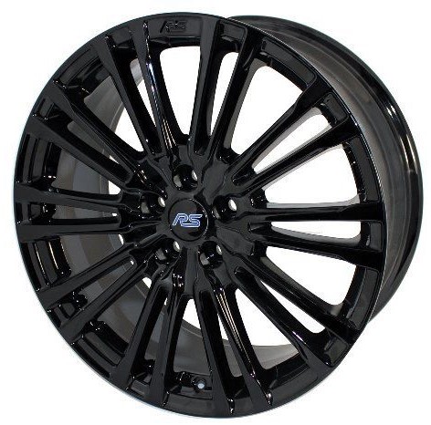16-17 FORD FOCUS RS 19x8 RS Contoured Double 10 Spoke GLOSS BLACK