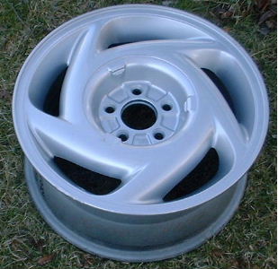 89-92 FORD THUNDERBIRD  SUPERCOUPE 16x7 Swept Soft 5 Spoke SILVER