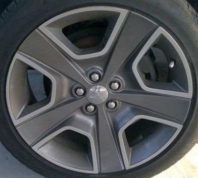 09-15 DODGE CHARGER 20x8 5 Spoke with Raised Edges MACHINE/GREY