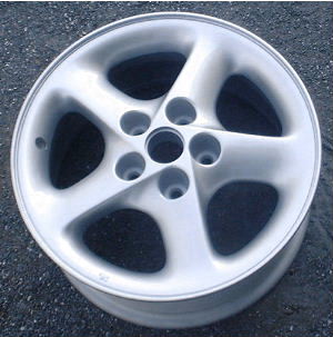 93-94 FORD PROBE GT 16x7 Twisted 5 Spoke Directional SILVER LEFT