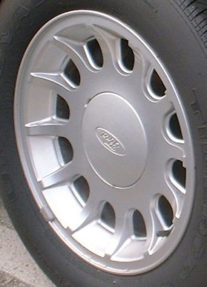 00-02 FORD CROWN VICTORIA 16x7 Dished 12 Spoke B FULL SILVER