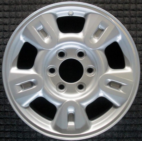 99 FORD EXPEDITION 17x7.5 Short Grooved Flared 5 Spoke SILVER