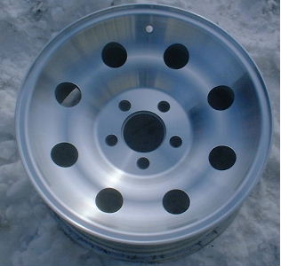 01-07 FORD RANGER 15x7 Dished with 8 Round Holes A MACHINED 1L54EA