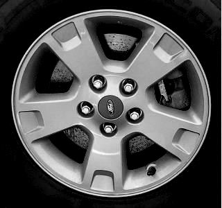 05-07 FORD ESCAPE XLT/LIMITED 16x7 5 Spoke w Square Indent in End ARGENT