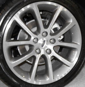 07-10 FORD FUSION SE/SEL 18x7.5 Paired Thin 10 Spoke A MACHINE/GREY