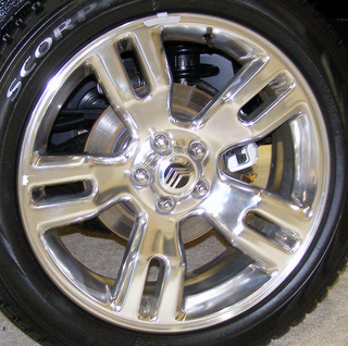 08-10 FORD EXPLORER LIMITED 20x8 Thin Soft Double 5 Spoke POLISHED