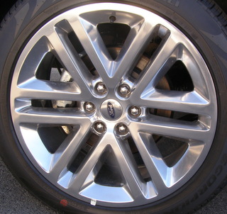15-17 FORD EXPEDITION LIMITED/KING RANCH/PLATINUM 22x9.5 Flat Double 6 Spoke POLISHED