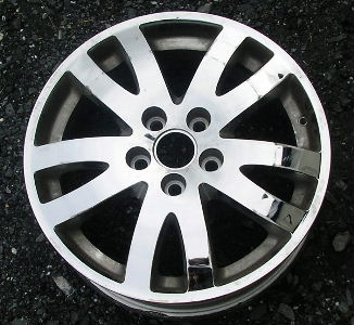 05-06 BUICK RENDEZVOUS 17x6.5 Bowed Paired 10 Spoke CHROME, OPTION PZE