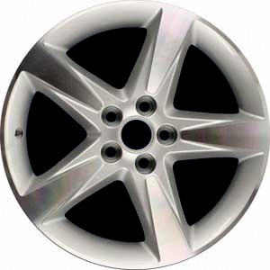 12-13 BUICK LACROSSE 19x8.5 5 Spoke, Pointed Raised Face MACH/SILVER, DLR ACCY
