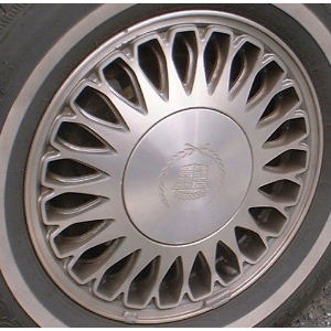 94-95 CADILLAC DEVILLE 15x6 with 23 Pointed Slots MACHINE/GREY