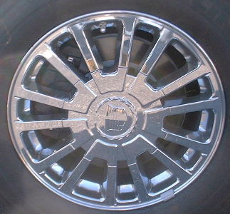 03-05 CADILLAC DEVILLE DHS 16x7 Thin Paired 14 Spoke CHROME, OPTN QC7