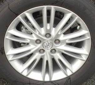 16-18 BUICK ENVISION ESSENCE/PREFERRED 18x7.5 Contoured Soft Double 10 Spoke SILVER, OPT RQH