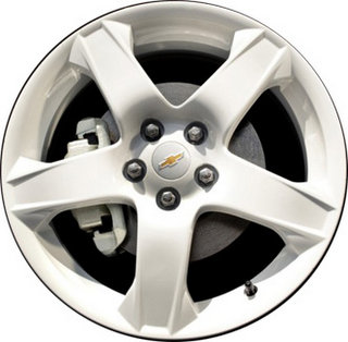 12-16 CHEVROLET SONIC LTZ/TURBO 17x6.5 5 Spoke with Flared Ends C WHITE, OPT RS7