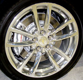 14-15 CHEVROLET SS CAPRICE 19x9 Contoured Double 5 Spoke POLISHED REAR, RO3