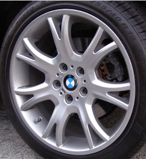 04-10 BMW X3 3.0 SI 19x9 Thin Dished 7 Y-Spoke 3417268 B BRILLIANT REAR - ST 191