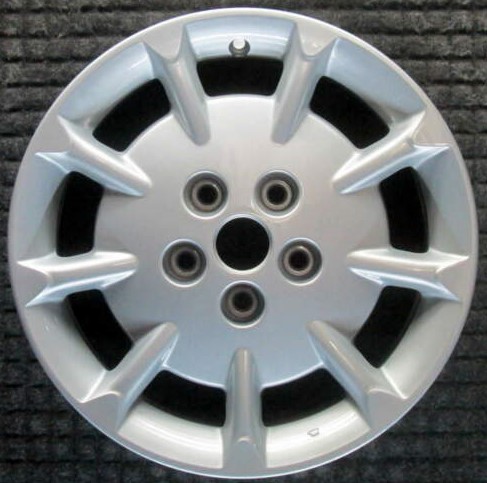 00-01 NISSAN MAXIMA SE 16x6.5 Round Face with 9 Spokes SILVER