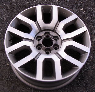 08-12 NISSAN PATHFINDER LE/S 18x7.5 Angular Paired 6 Spoke MC/CHARCOAL NZ8A