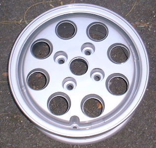 86-88 MAZDA RX7 14x5.5 with 8 Round Holes A PEWTER