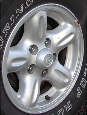 98-99 FORD RANGER 4X2 14x6 Soft Grooved 5 Spoke SILVER