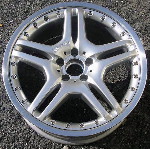 07 MERCEDES SL55 19x8.5 AMG 2 Piece Double 5 Spoke 230 CHASSIS - FRONT