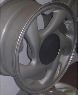 94-96 DODGE STEALTH 16x8 Soft 5 Spoke w Tooth in Slot LEFT SILVER