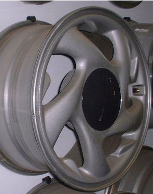 94-96 DODGE STEALTH 16x8 Soft 5 Spoke w Tooth in Slot RIGHT SILVER