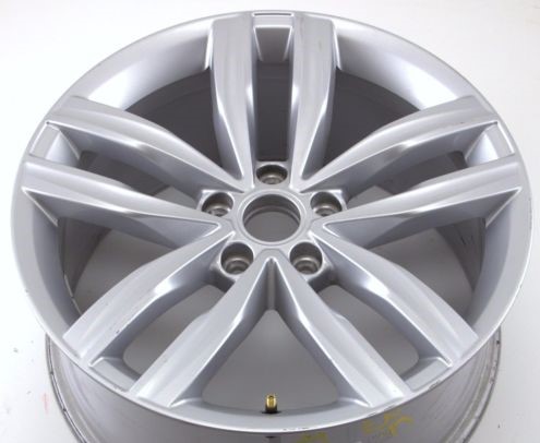 15-19 VOLKSWAGEN PASSAT SE/SEL 18x8 Contoured Pointed Double 5 Spoke SILVER CHATTANOOGA