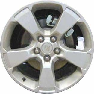 08-10 SATURN VUE XE 18x7 Flat Flared 5 Spk, Groove in End SILVER, OPTION QDP