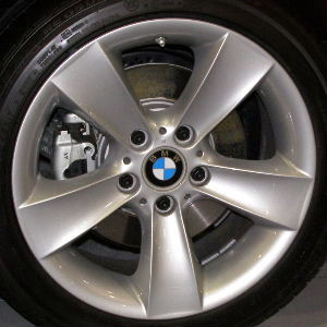 06-08 BMW Z4 17x8 Flared Dished 5 Spoke 6771255 SILVER FRONT - ST 105