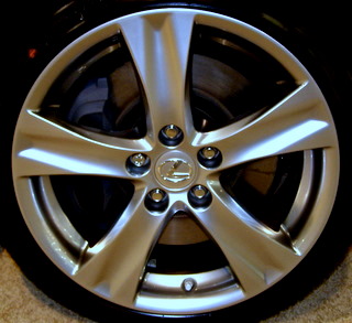 11-13 LEXUS IS250/IS350 C 18x8 Flared Grooved 5 Spoke BRILLIANT CANADA FRONT