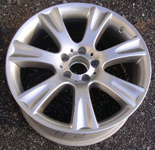 05-08 MERCEDES CLS500/CLS550/CLS55 18x9.5 Thin Indented 7Spk 2194010602 219 CH - BRILLNT REAR