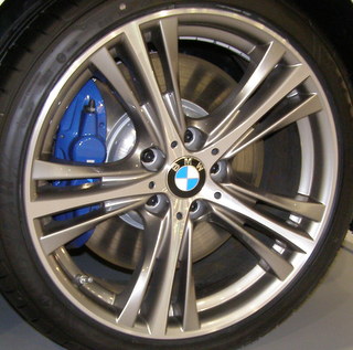 14-19 BMW 428I/430I/435I/440I 19x8 Angular Flared Triple 5 Spoke MC/GREY FRONT ST 407