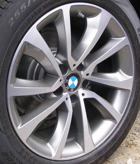 15-19 BMW X6 35XI 19x9 Angular Slanted 5 V-Spk w Dimples MC POL/GREY FRONT ST 595